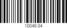 Código de barras (EAN, GTIN, SKU, ISBN): '10048.04'