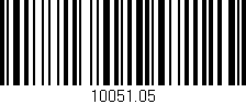 Código de barras (EAN, GTIN, SKU, ISBN): '10051.05'