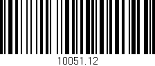 Código de barras (EAN, GTIN, SKU, ISBN): '10051.12'