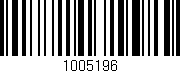 Código de barras (EAN, GTIN, SKU, ISBN): '1005196'