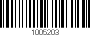 Código de barras (EAN, GTIN, SKU, ISBN): '1005203'