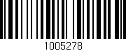 Código de barras (EAN, GTIN, SKU, ISBN): '1005278'