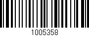 Código de barras (EAN, GTIN, SKU, ISBN): '1005358'
