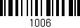 Código de barras (EAN, GTIN, SKU, ISBN): '1006'