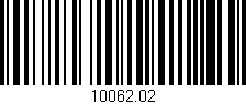 Código de barras (EAN, GTIN, SKU, ISBN): '10062.02'