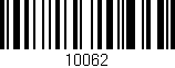 Código de barras (EAN, GTIN, SKU, ISBN): '10062'