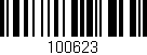 Código de barras (EAN, GTIN, SKU, ISBN): '100623'