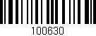 Código de barras (EAN, GTIN, SKU, ISBN): '100630'