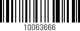 Código de barras (EAN, GTIN, SKU, ISBN): '10063666'