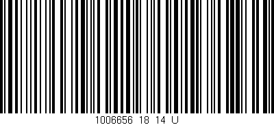 Código de barras (EAN, GTIN, SKU, ISBN): '1006656_18_14_U'