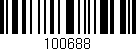 Código de barras (EAN, GTIN, SKU, ISBN): '100688'