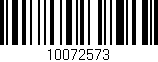 Código de barras (EAN, GTIN, SKU, ISBN): '10072573'
