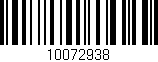 Código de barras (EAN, GTIN, SKU, ISBN): '10072938'