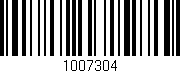 Código de barras (EAN, GTIN, SKU, ISBN): '1007304'