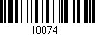 Código de barras (EAN, GTIN, SKU, ISBN): '100741'