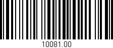 Código de barras (EAN, GTIN, SKU, ISBN): '10081.00'