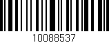 Código de barras (EAN, GTIN, SKU, ISBN): '10088537'