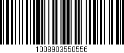 Código de barras (EAN, GTIN, SKU, ISBN): '1008903550556'