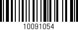 Código de barras (EAN, GTIN, SKU, ISBN): '10091054'