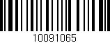 Código de barras (EAN, GTIN, SKU, ISBN): '10091065'