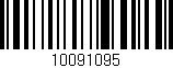 Código de barras (EAN, GTIN, SKU, ISBN): '10091095'