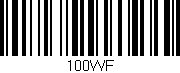 Código de barras (EAN, GTIN, SKU, ISBN): '100WF'
