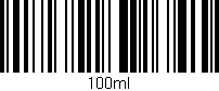 Código de barras (EAN, GTIN, SKU, ISBN): '100ml'