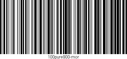 Código de barras (EAN, GTIN, SKU, ISBN): '100pure900-mor'