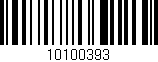 Código de barras (EAN, GTIN, SKU, ISBN): '10100393'