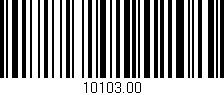 Código de barras (EAN, GTIN, SKU, ISBN): '10103.00'