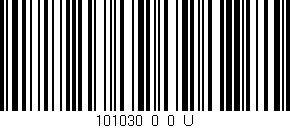 Código de barras (EAN, GTIN, SKU, ISBN): '101030_0_0_U'