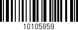 Código de barras (EAN, GTIN, SKU, ISBN): '10105859'