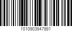 Código de barras (EAN, GTIN, SKU, ISBN): '1010903947981'