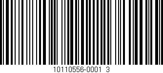 Código de barras (EAN, GTIN, SKU, ISBN): '10110556-0001_3'