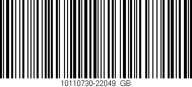 Código de barras (EAN, GTIN, SKU, ISBN): '10110730-22049_GB'