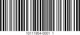 Código de barras (EAN, GTIN, SKU, ISBN): '10111954-0001_1'