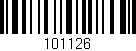 Código de barras (EAN, GTIN, SKU, ISBN): '101126'