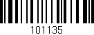 Código de barras (EAN, GTIN, SKU, ISBN): '101135'