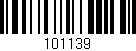 Código de barras (EAN, GTIN, SKU, ISBN): '101139'