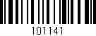 Código de barras (EAN, GTIN, SKU, ISBN): '101141'