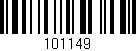 Código de barras (EAN, GTIN, SKU, ISBN): '101149'