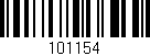 Código de barras (EAN, GTIN, SKU, ISBN): '101154'