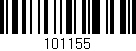 Código de barras (EAN, GTIN, SKU, ISBN): '101155'