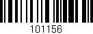 Código de barras (EAN, GTIN, SKU, ISBN): '101156'