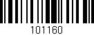 Código de barras (EAN, GTIN, SKU, ISBN): '101160'