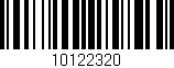 Código de barras (EAN, GTIN, SKU, ISBN): '10122320'