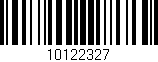 Código de barras (EAN, GTIN, SKU, ISBN): '10122327'