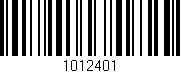 Código de barras (EAN, GTIN, SKU, ISBN): '1012401'