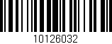 Código de barras (EAN, GTIN, SKU, ISBN): '10126032'