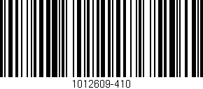 Código de barras (EAN, GTIN, SKU, ISBN): '1012609-410'